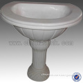 Marble Bathroom Pedestal Sink, bathroom accessory made in China
